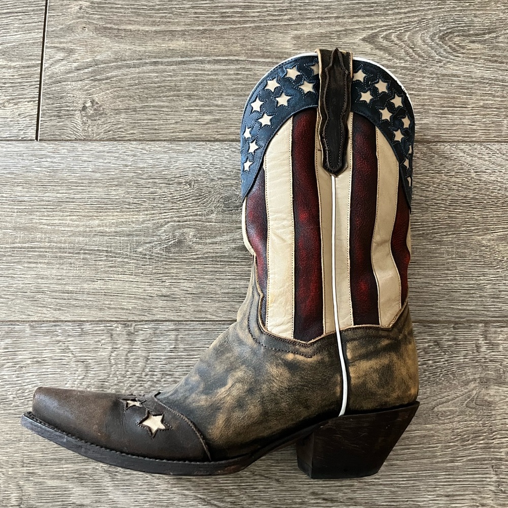 American flag cowboy boots